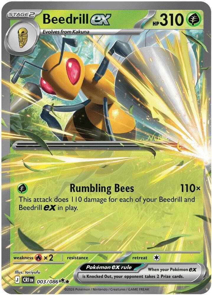 Beedrill ex - 003/086